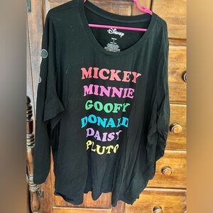 Disney Torrid 5x Mickey & Friends Knit Top